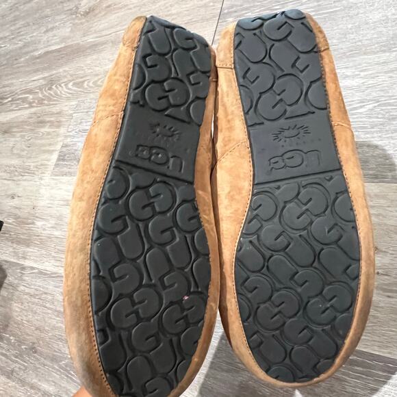 UGG Australia Ascot Suede Chestnut Men's Slippers Size 11 - Picture 3 of 5